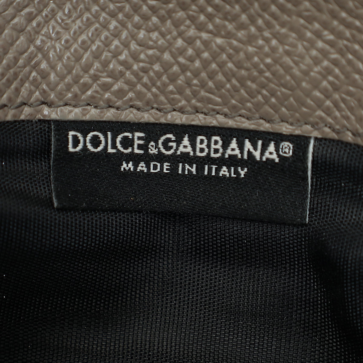 Dolce & Gabbana Grey Dauphine Continental Wallet
