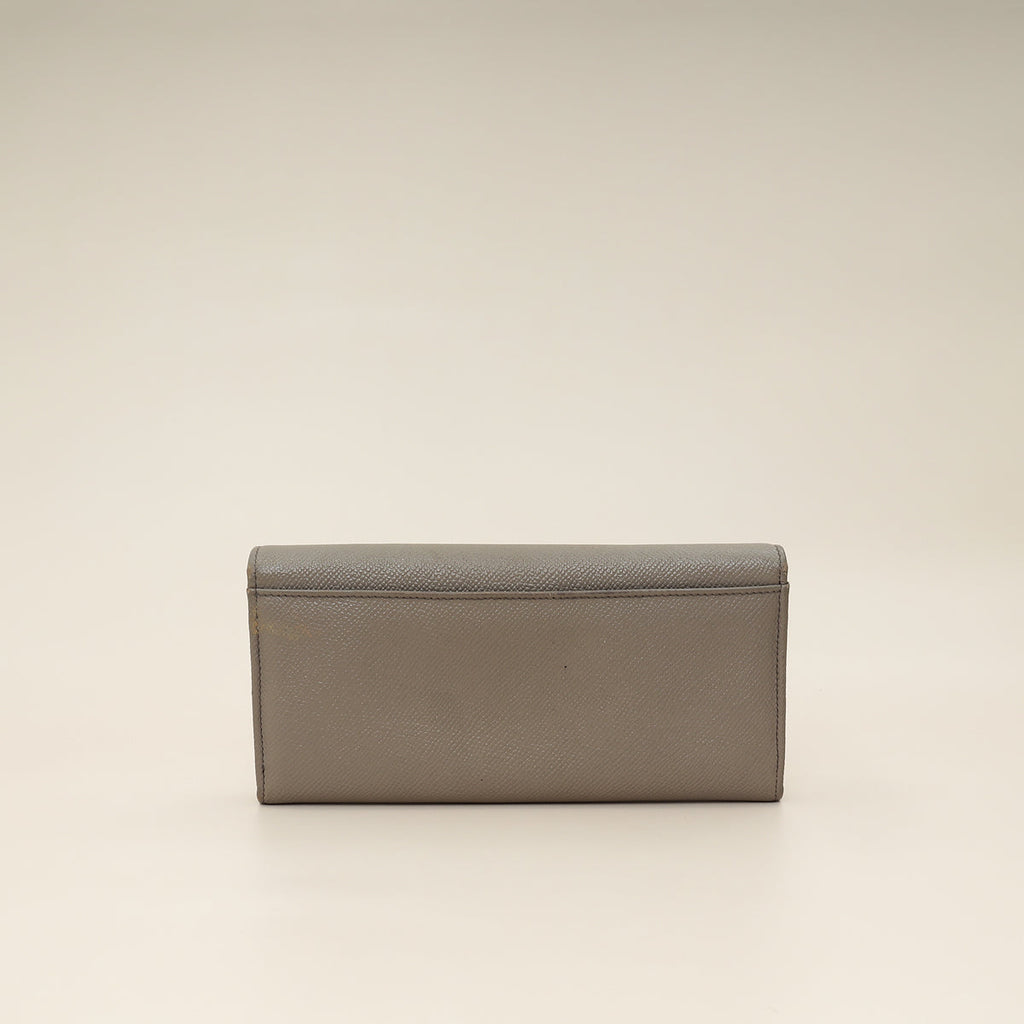 Dolce & Gabbana Grey Dauphine Continental Wallet