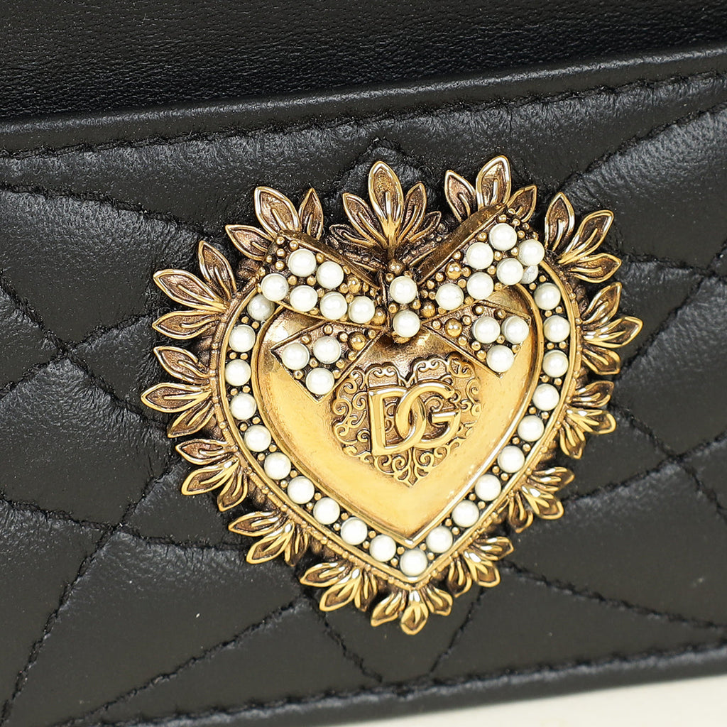 Dolce & Gabbana Black Devotion Card Holder
