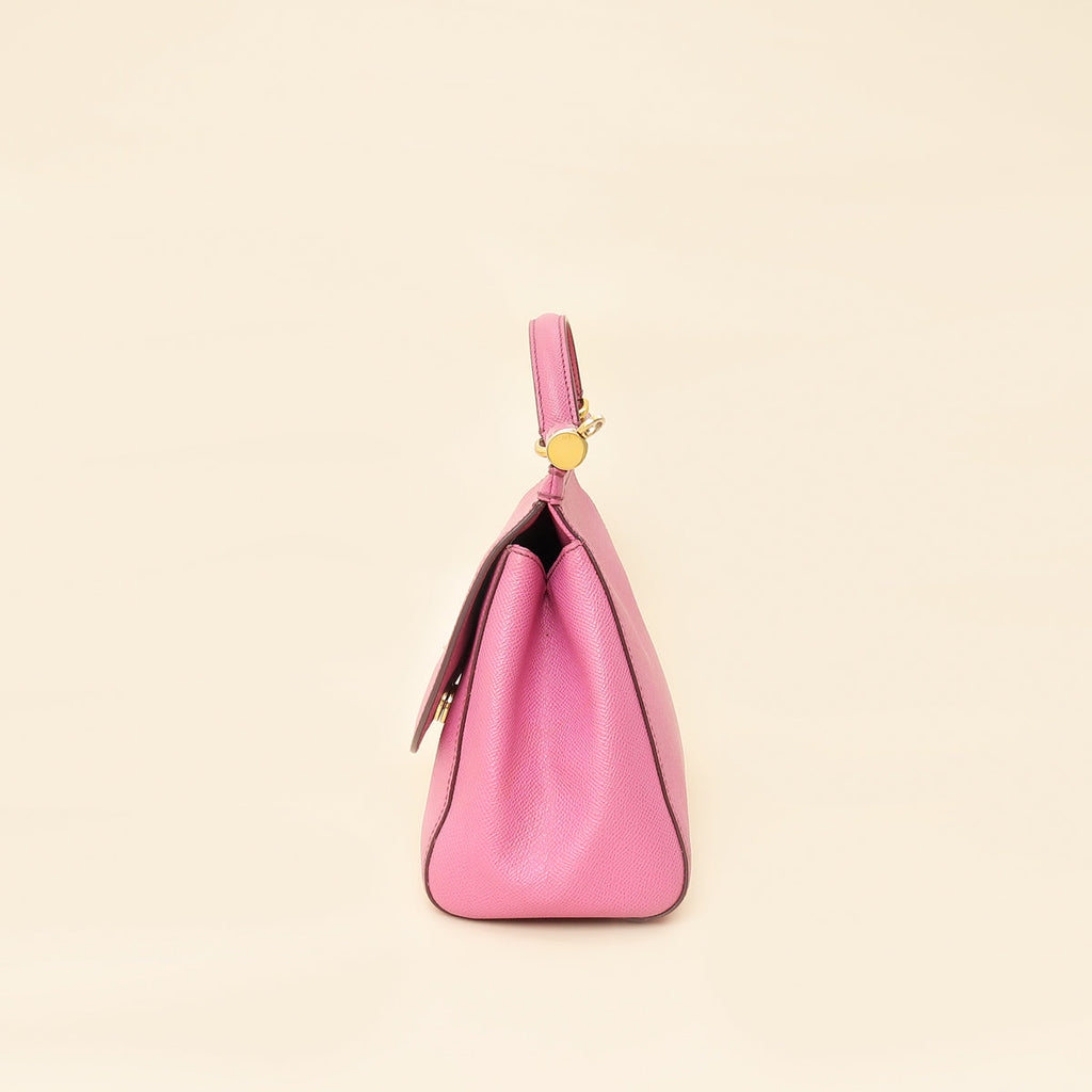 Dolce & Gabbana Purple Sicily Dauphine Medium Bag