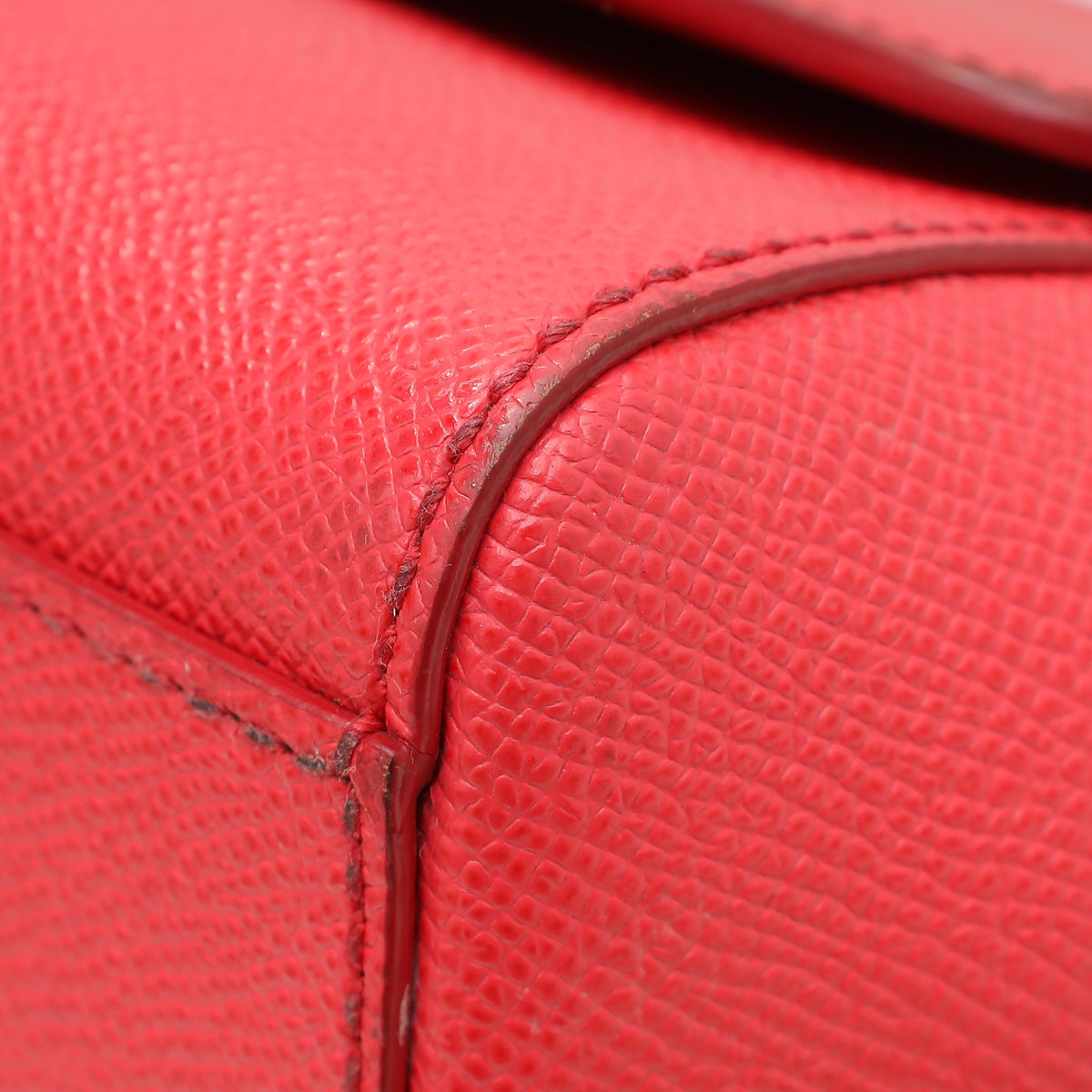Dolce & Gabbana Red Dauphine Small Sicily Bag
