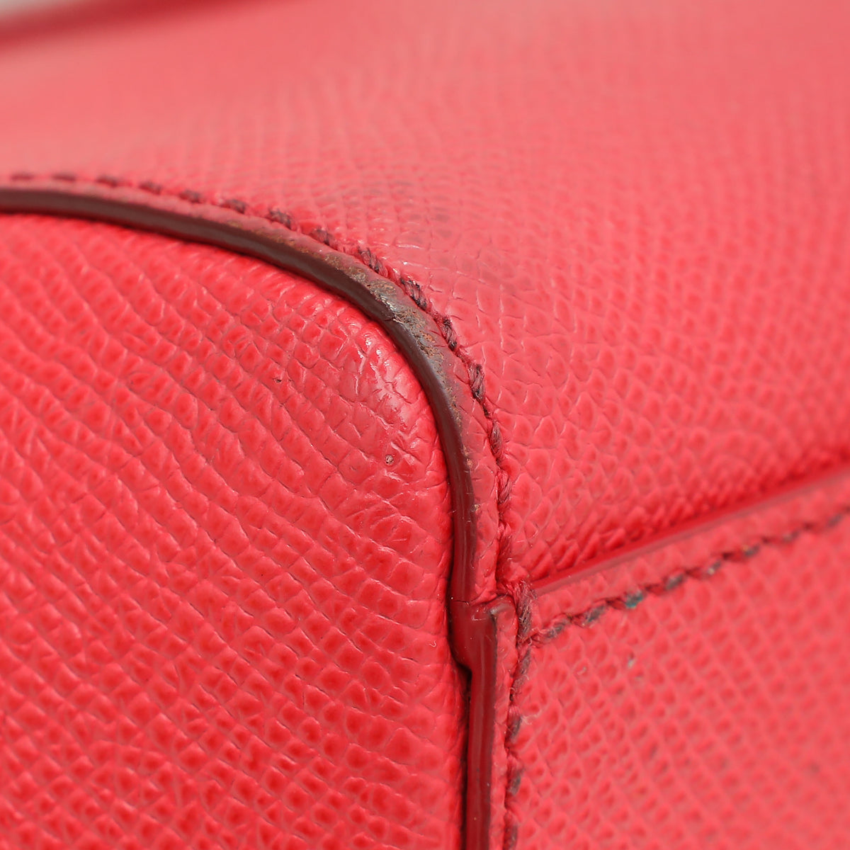 Dolce & Gabbana Red Dauphine Small Sicily Bag