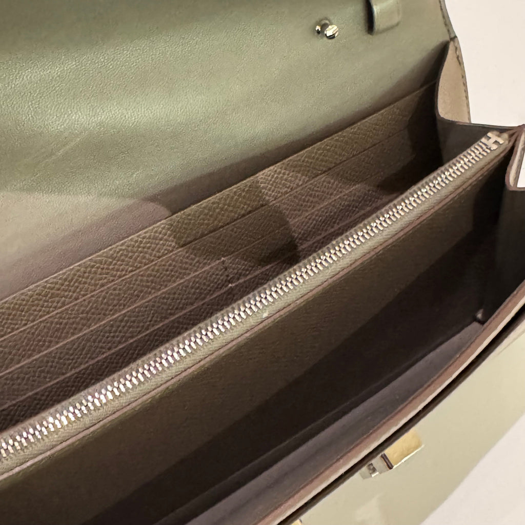 HERMES CONSTANCE TO GO (CTG) ELEPHANT GREY WITH SILVER HARDWARE Z STAMP
