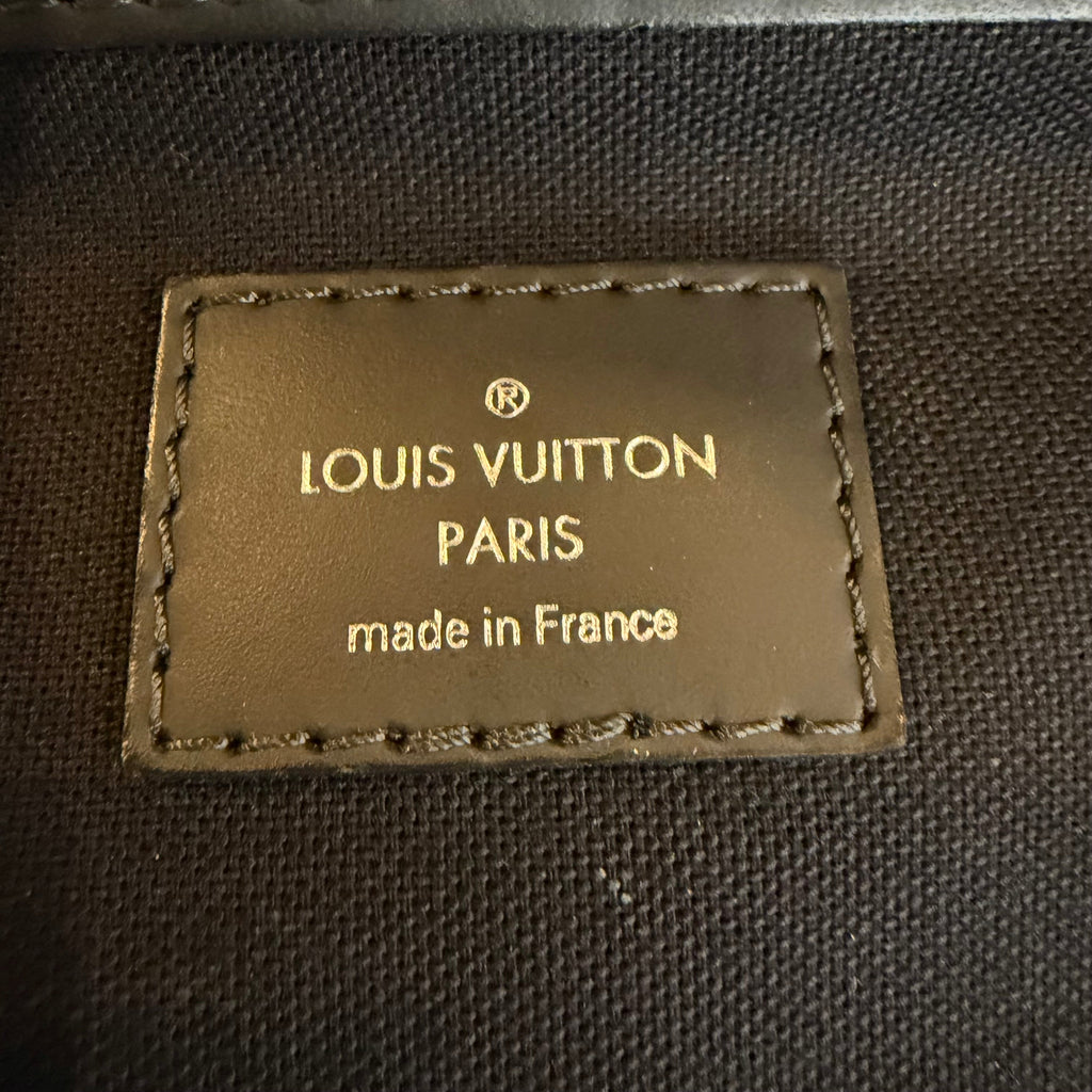 LOUIS VUITTON Keepall Bandoulière 55 Damier Graphite Canvas