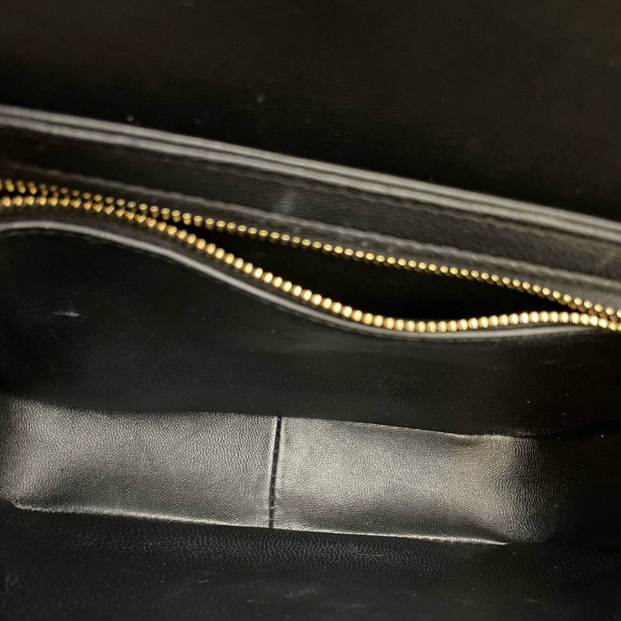 Celine Black Triomphe Crossbody Bag   2021 Small Calfskin