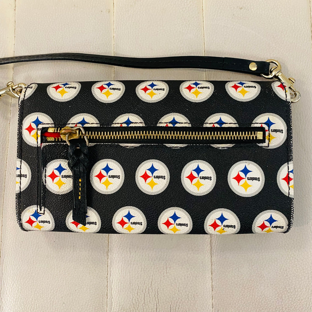 DOONEY AND BOURKE Pittsburgh Steelers Crossbody Wallet