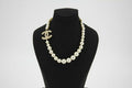 Chanel F21V Imitation Pearl 100th Anniversary Necklace