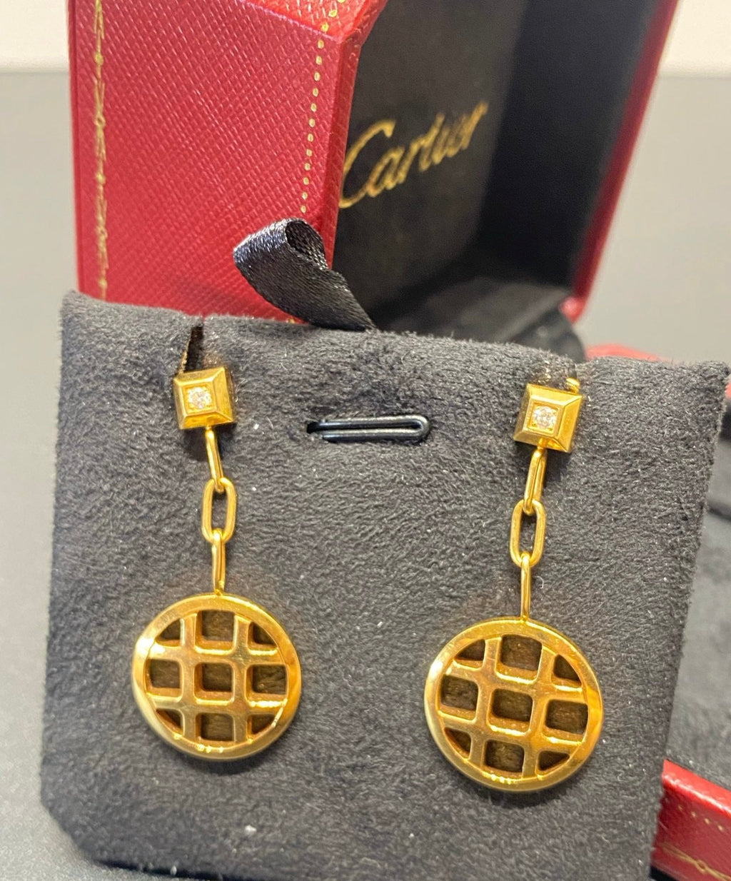 Cartier Earrings Pasha de Cartier with Diamonds