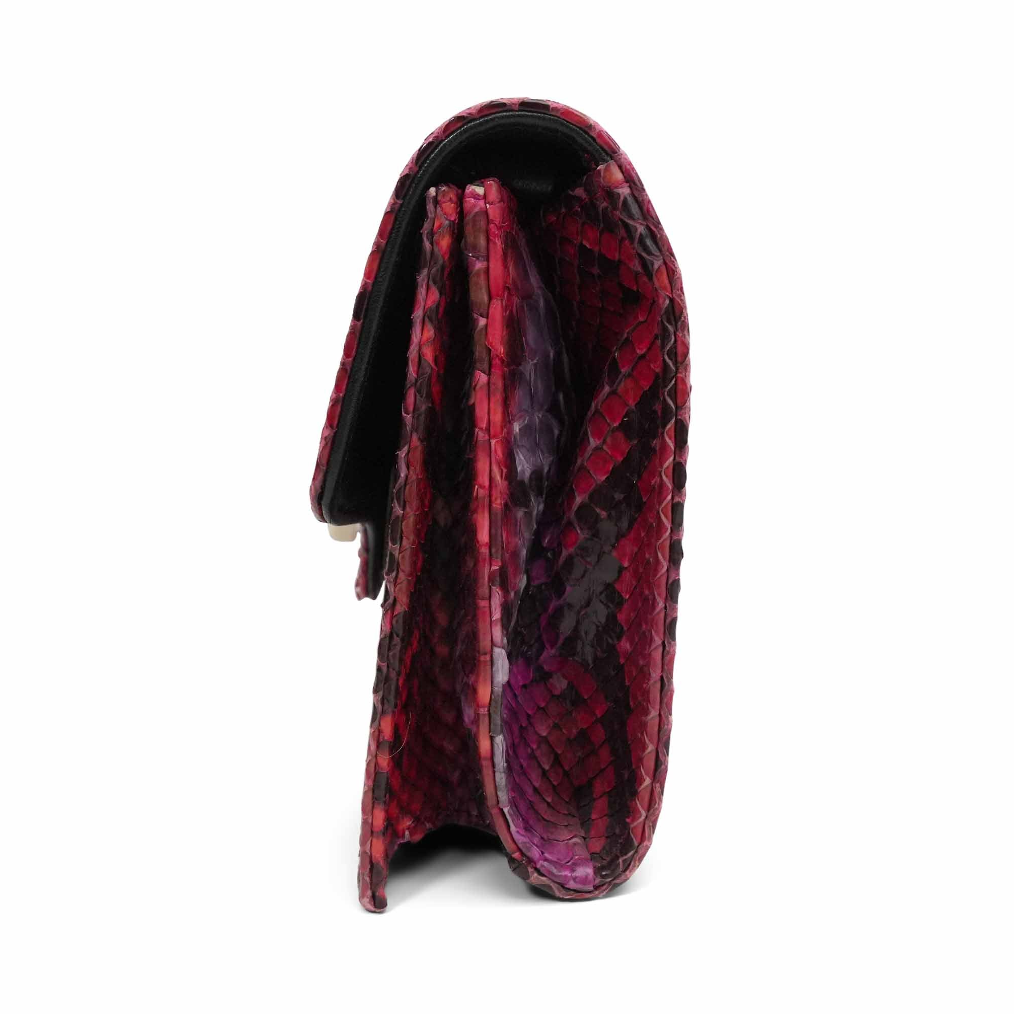 Etro Snakeskin Clutch
