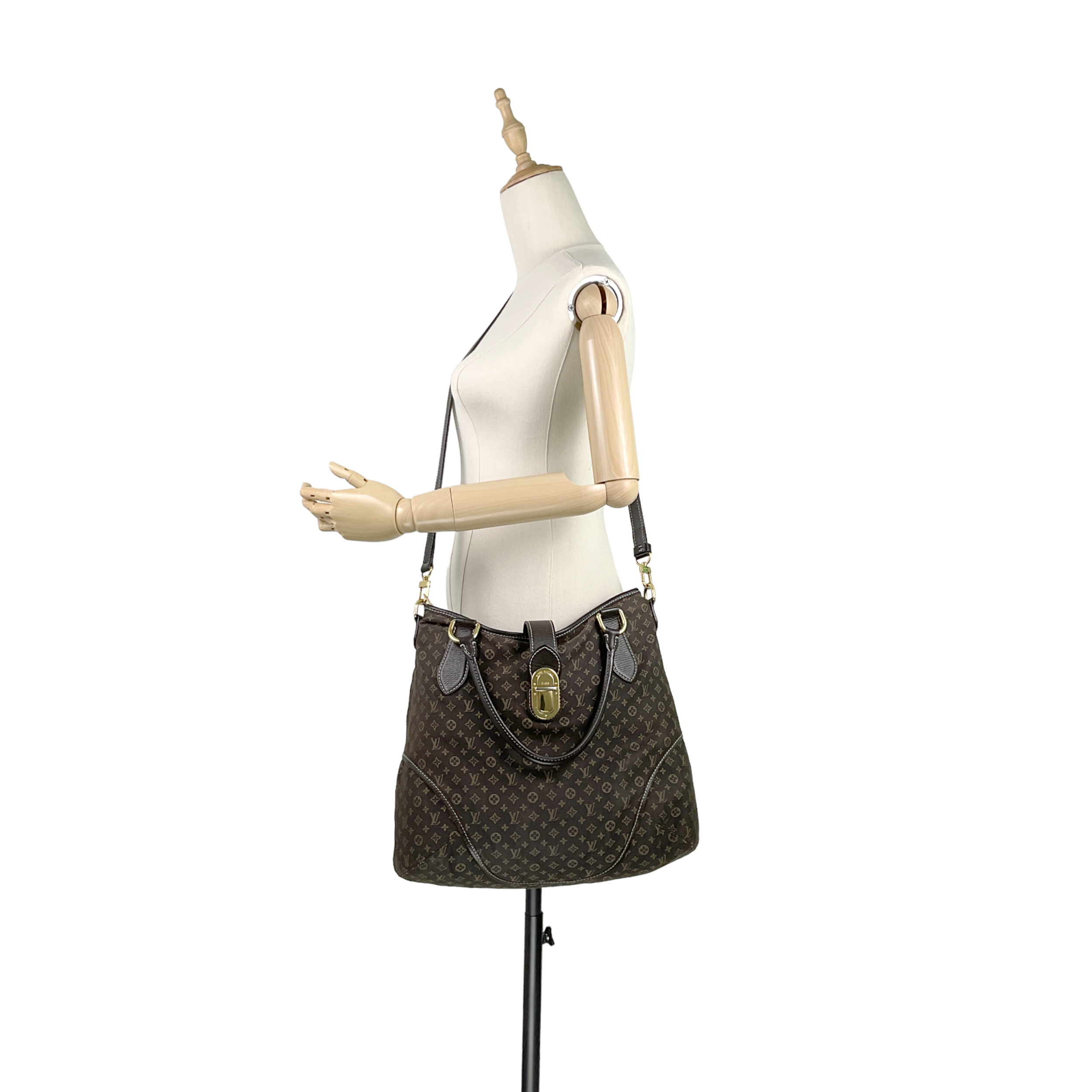 Louis Vuitto Elegie Monogram Idylle Canvas Tote Bag