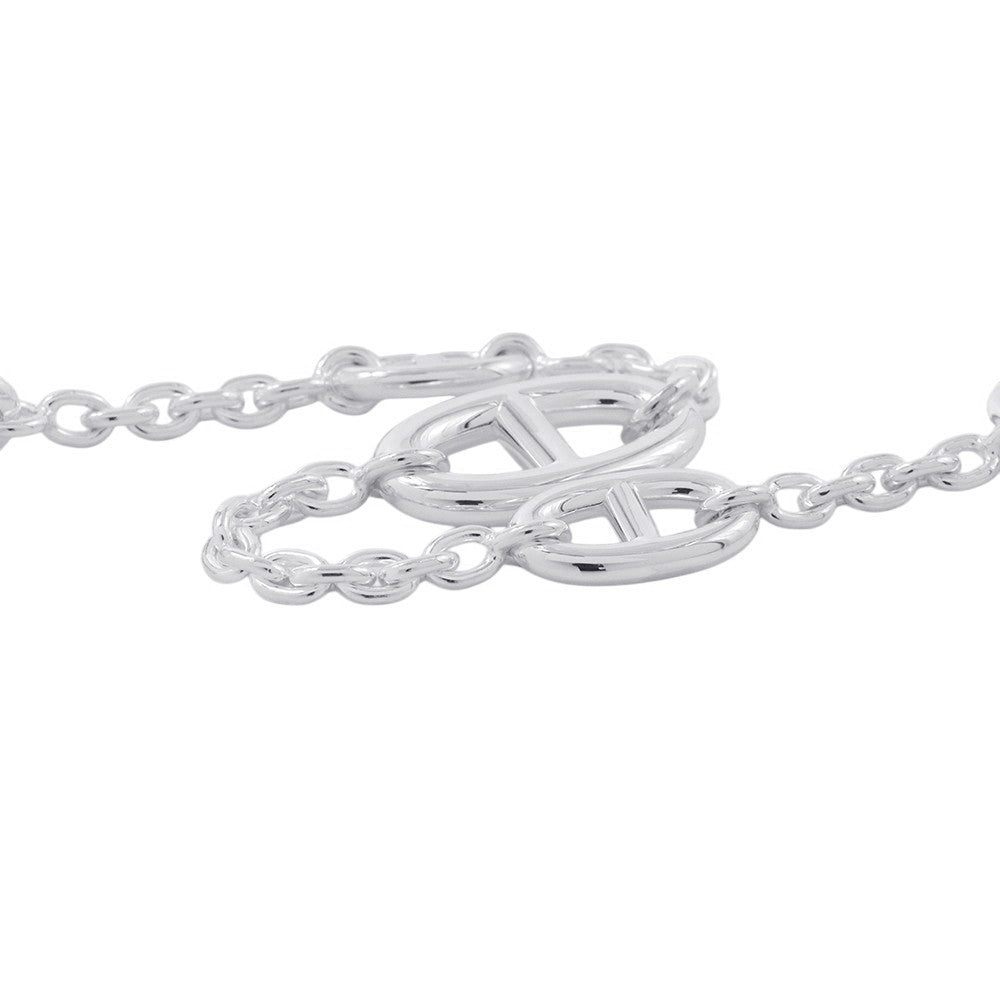 HERMES Chaine d'Ancre Farandole Bracelet Size ST SV925