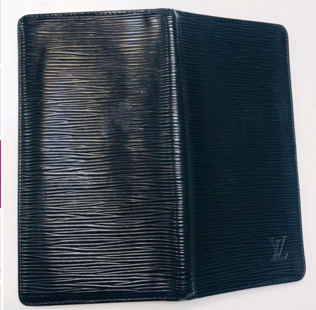 LOUIS VUITTON Epi Wallet Black