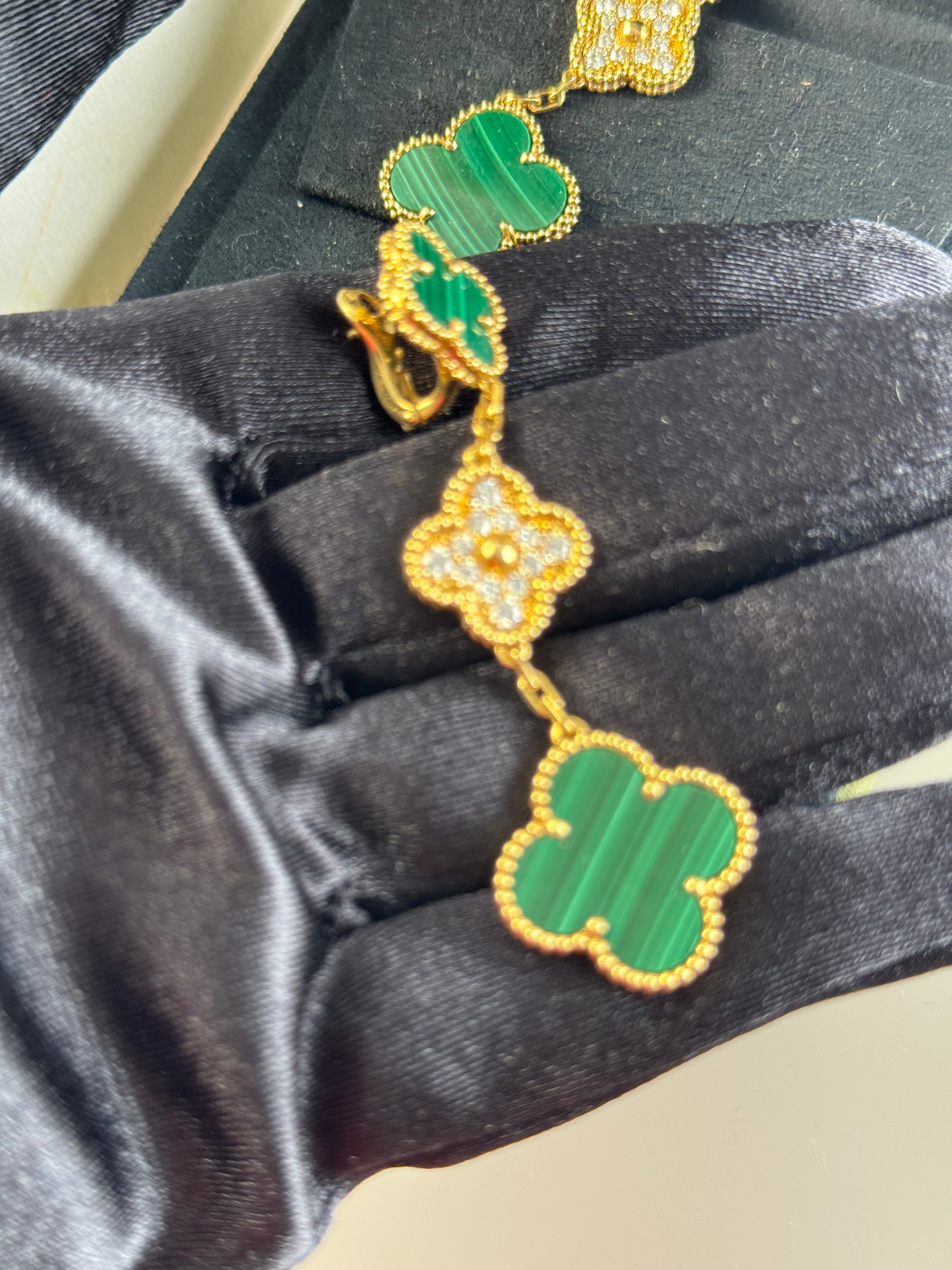 Van Cleef & Arpels Magic Alhambra Earrings 3 Motifs