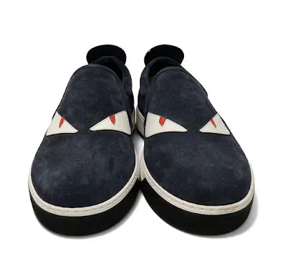 Fendi 'Monster' Slip On Sneakers - Men's 43