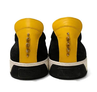 Fendi 'Monster' Slip On Sneakers - Men's 43