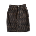Fendi 'Zucca' Pencil Skirt - Women's 24