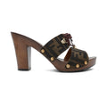 Fendi Zucca Mules - Women's 36