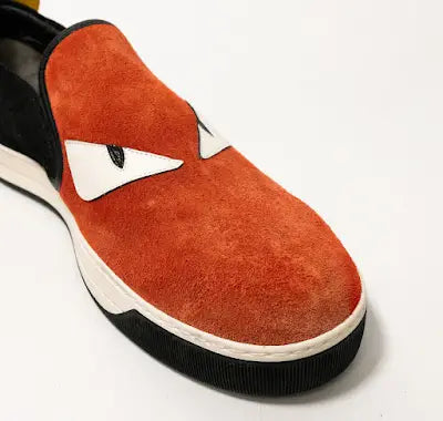 Fendi 'Monster' Slip On Sneakers - Men's 43
