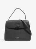 Burberry Camberley Tote Black Grained Leather Medium