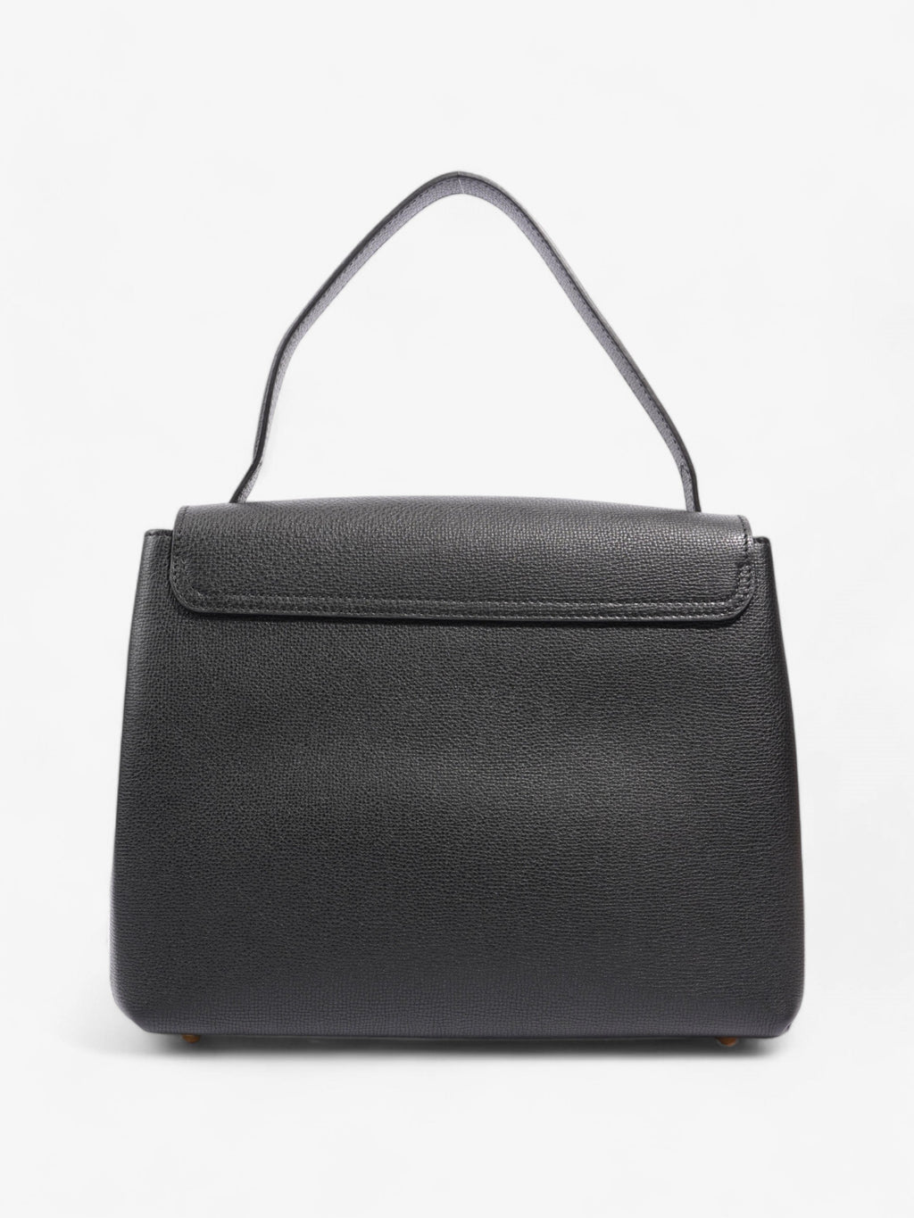 Burberry Camberley Tote Black Grained Leather Medium