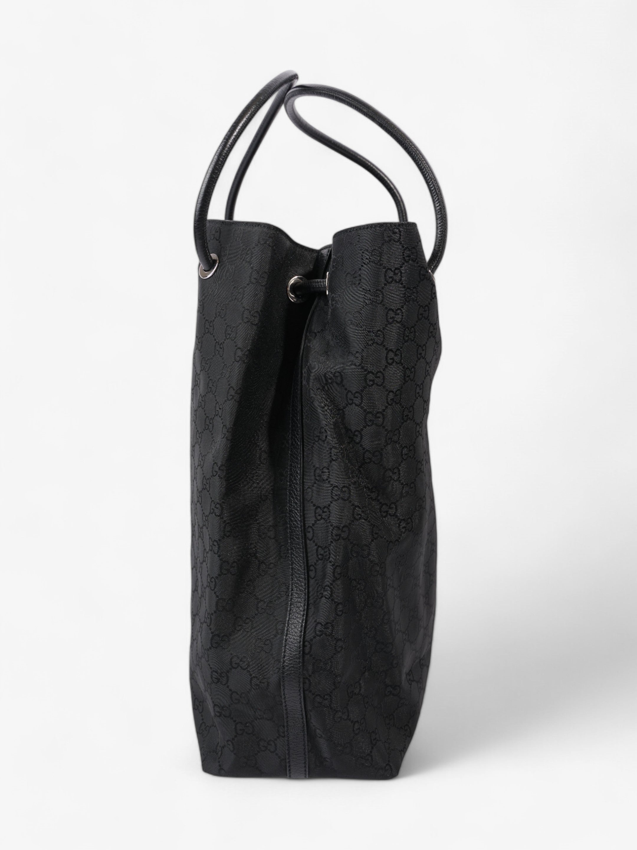 Gucci Gifford Tote Black Canvas
