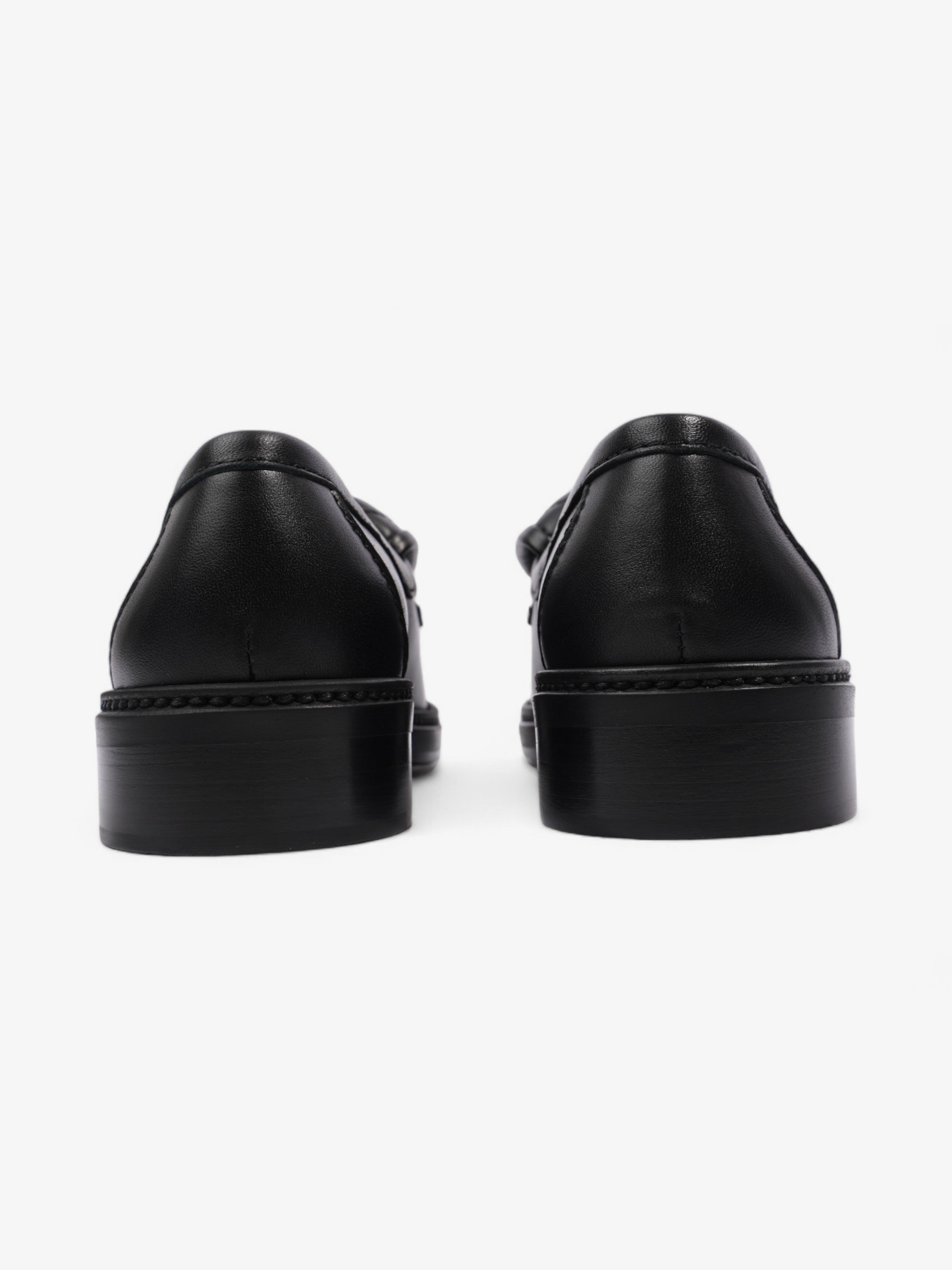 Chanel Quilted CC Turnlock Black Leather EU 37.5 UK 4.5