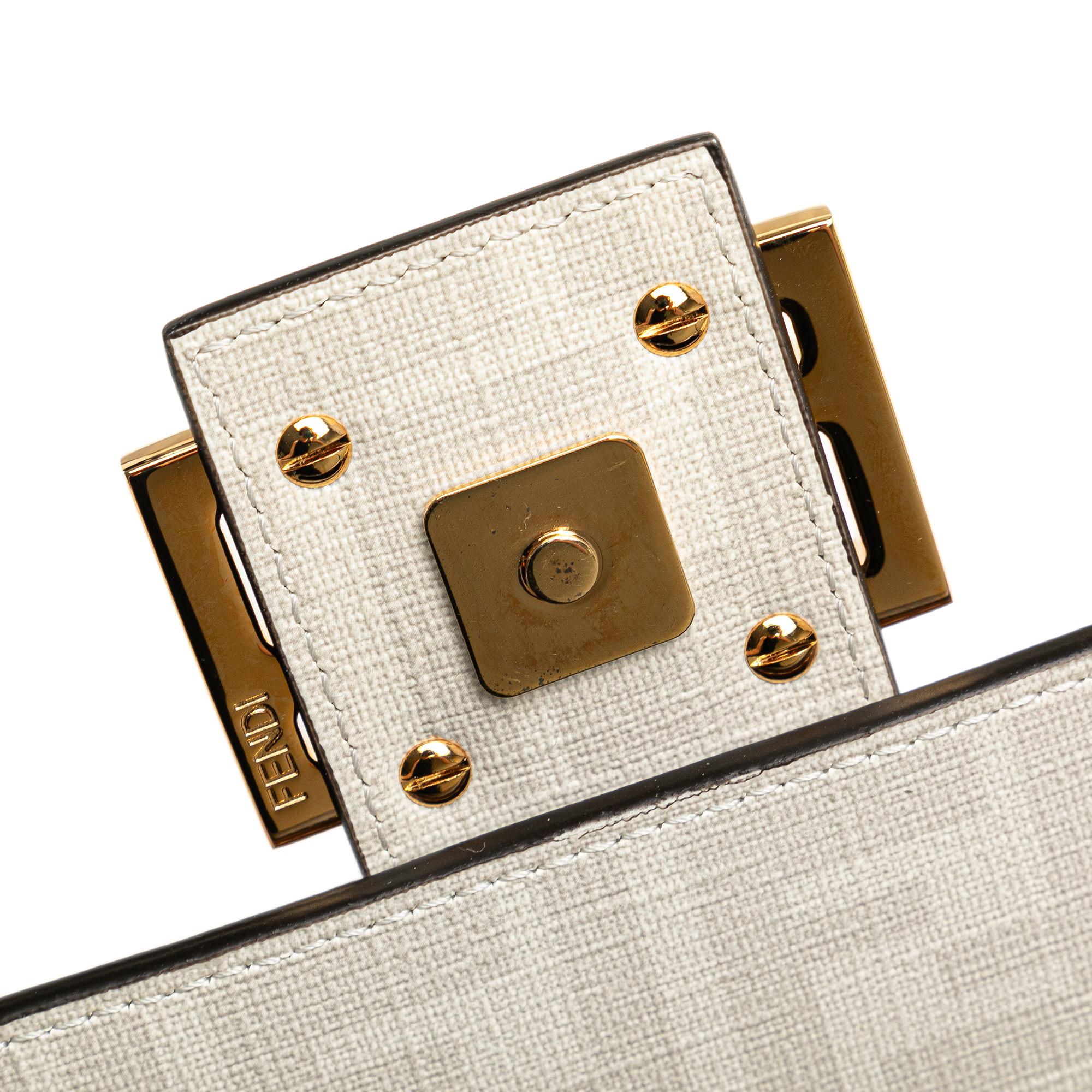 Fendi Bikini Girls Zucca Baguette Satchel