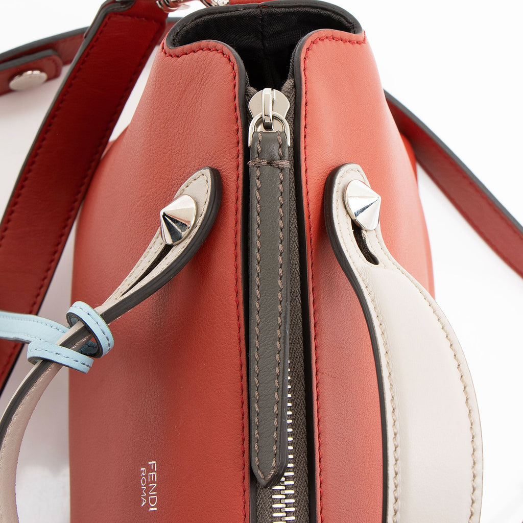 Fendi Calfskin By The Way Small Boston Bag