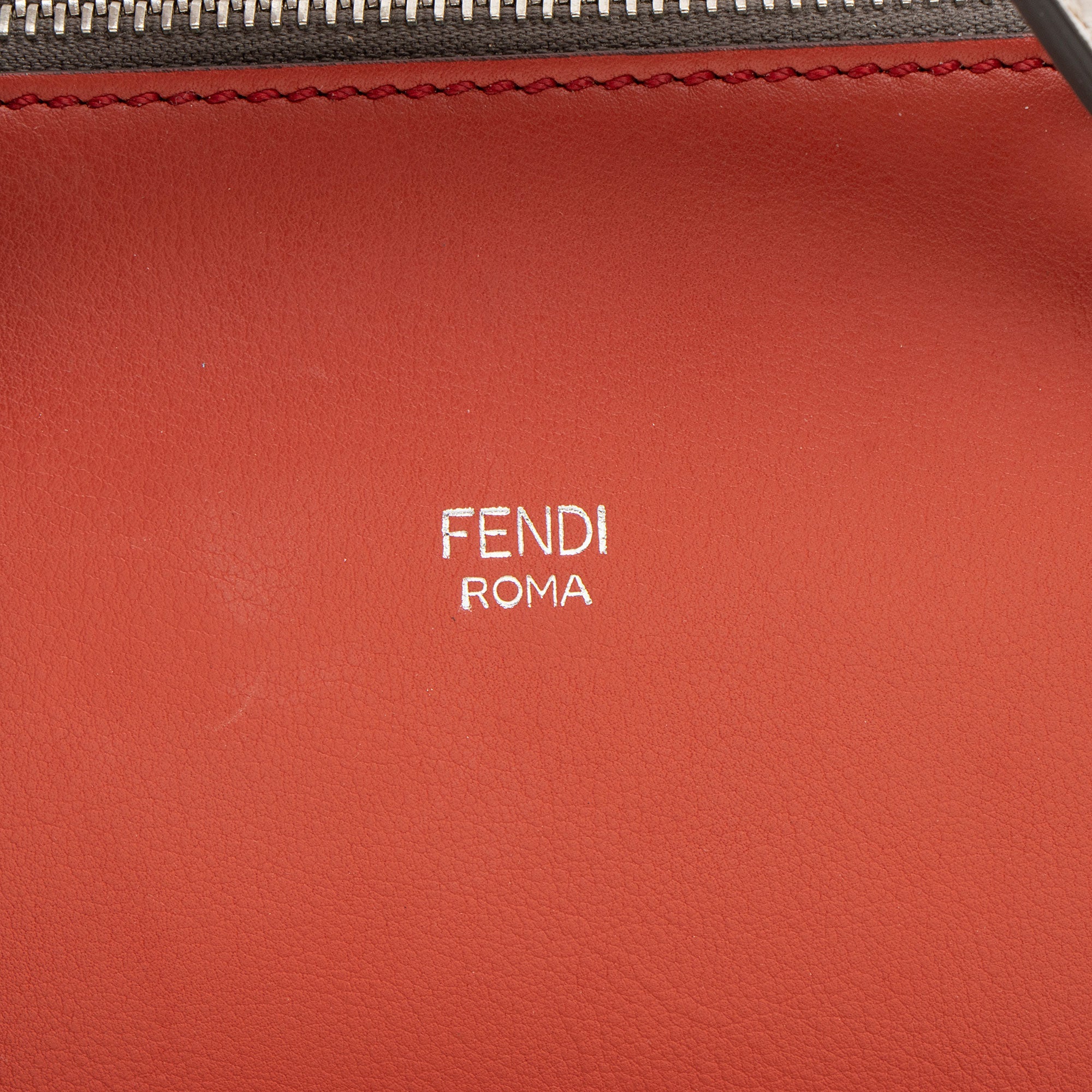 Fendi Calfskin By The Way Small Boston Bag