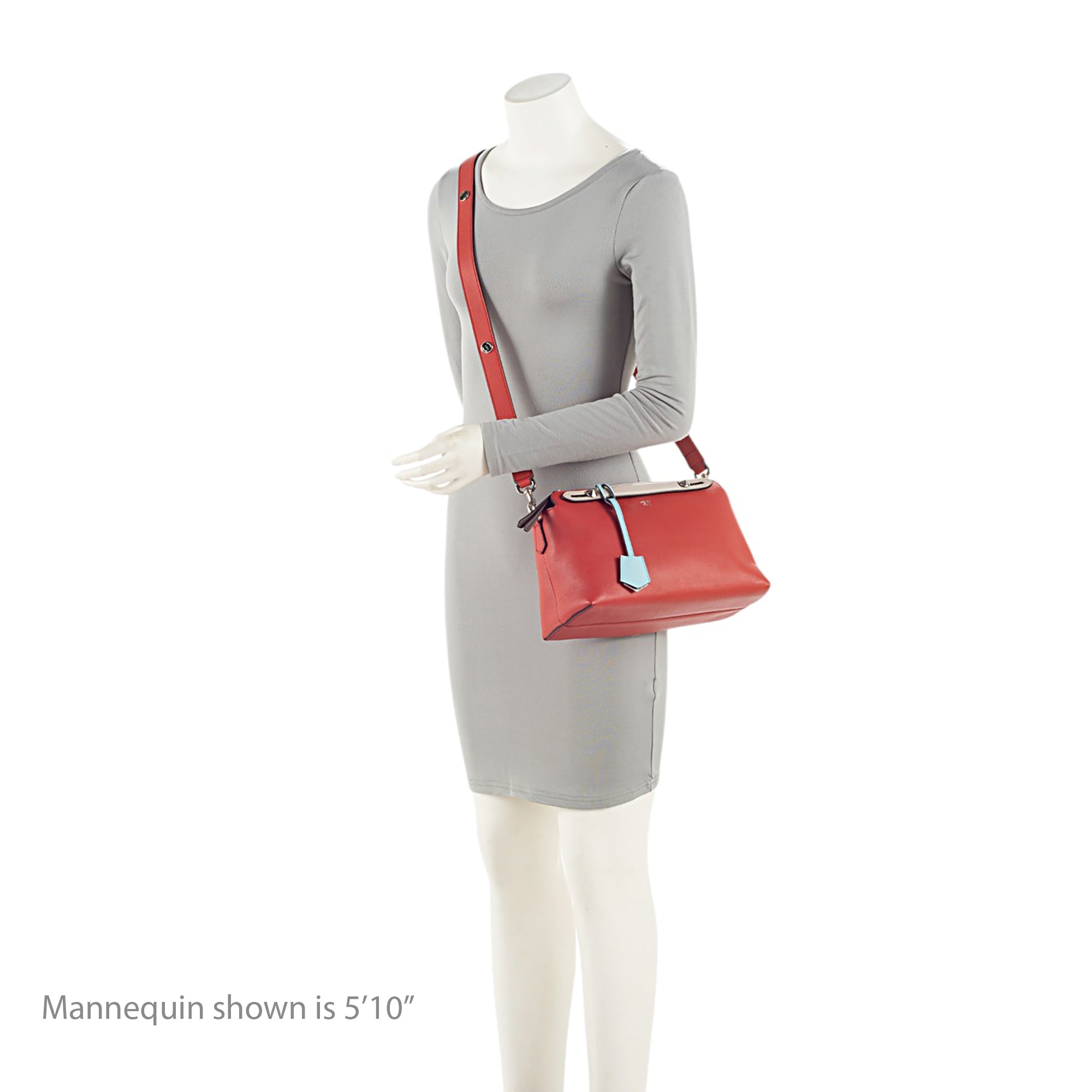Fendi Calfskin By The Way Small Boston Bag