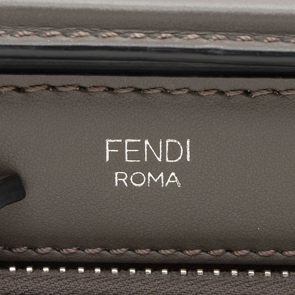 Fendi Calfskin Dotcom Medium Satchel