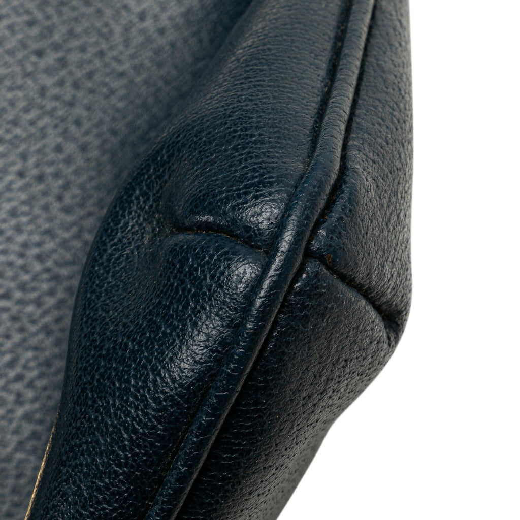 Fendi Calfskin FF Marble Flap Shoulder Bag