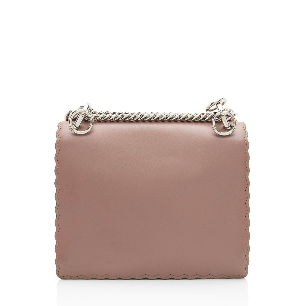 Fendi Calfskin Kan I Mini Shoulder Bag