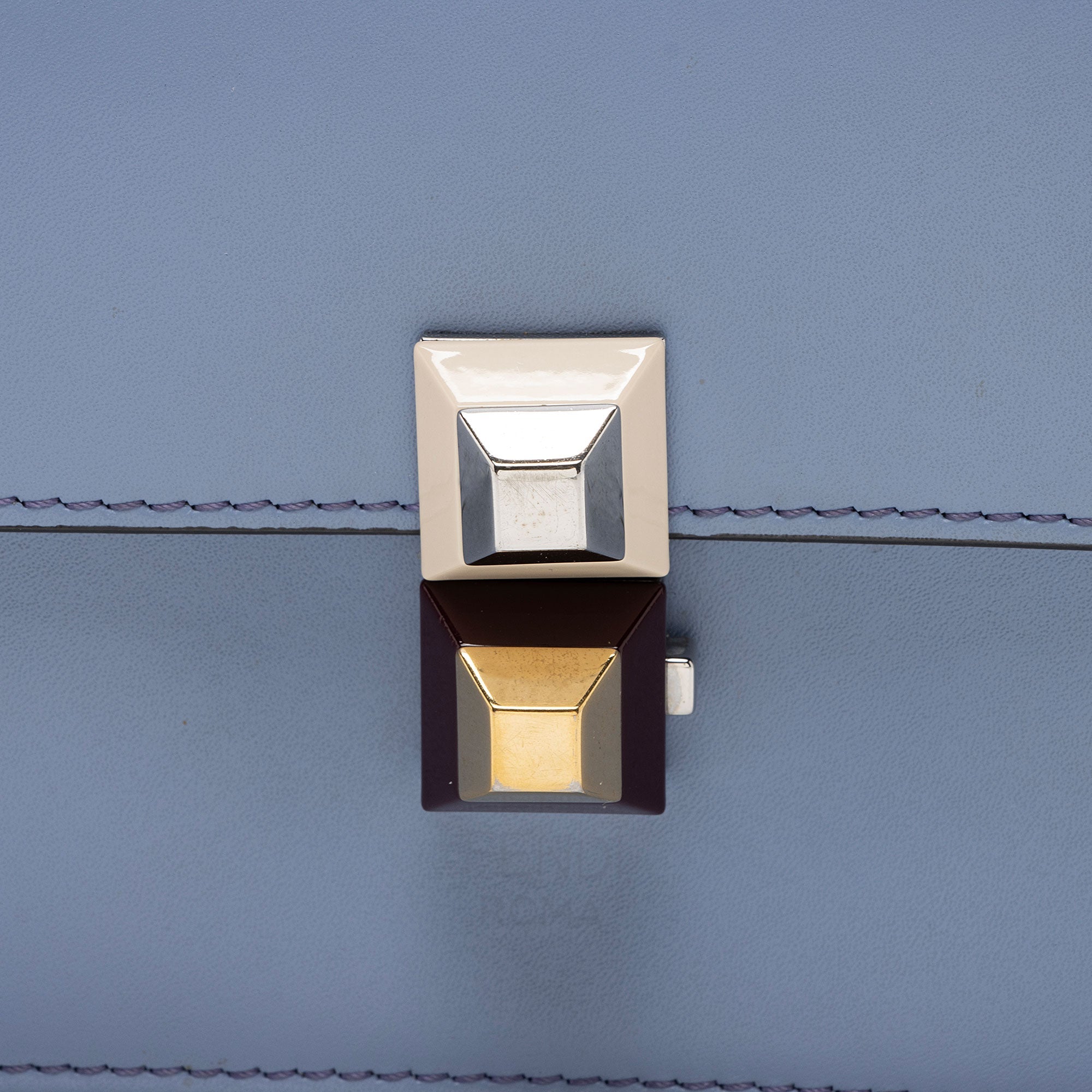 Fendi Calfskin Kan I Small Shoulder Bag