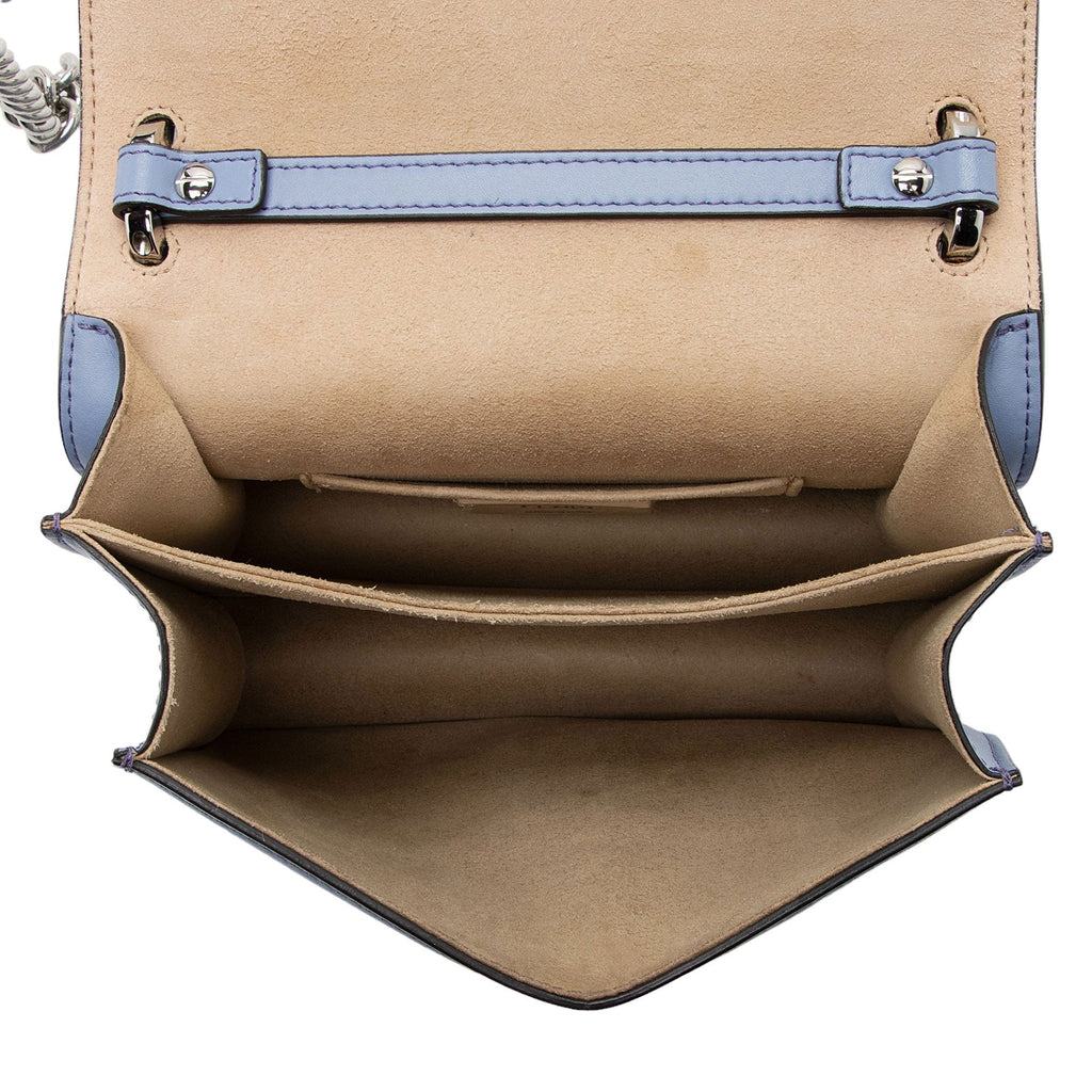 Fendi Calfskin Kan I Small Shoulder Bag