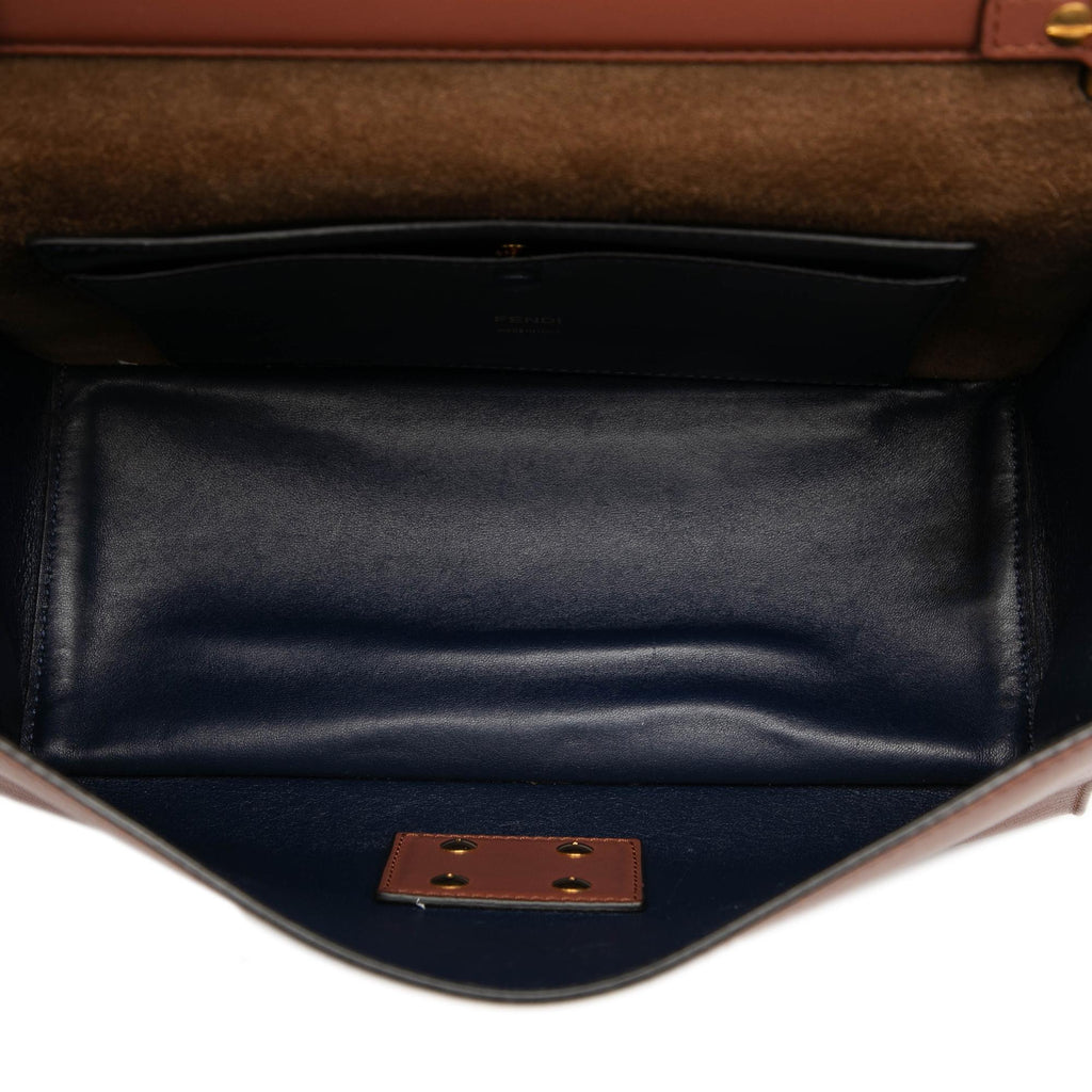 Fendi Calfskin Kan U Satchel