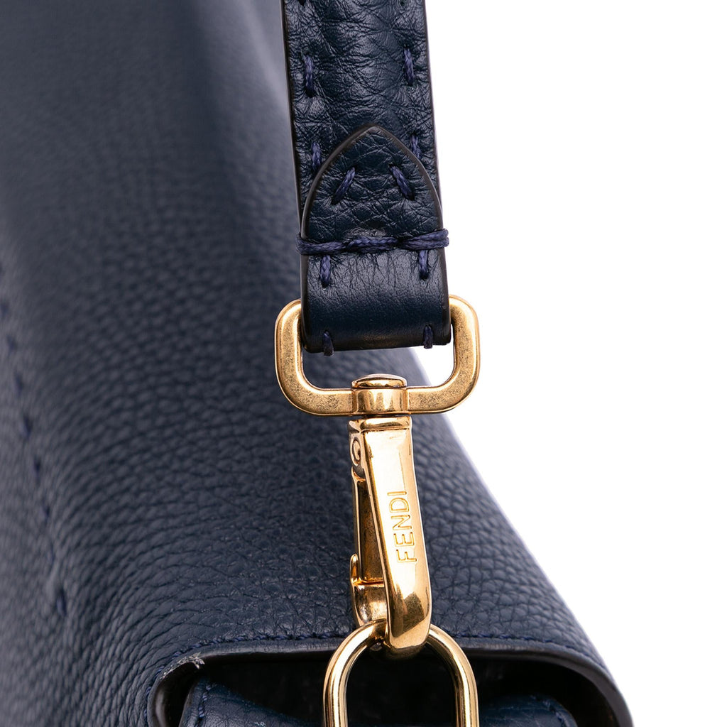 Fendi Calfskin Leather Baguette Satchel