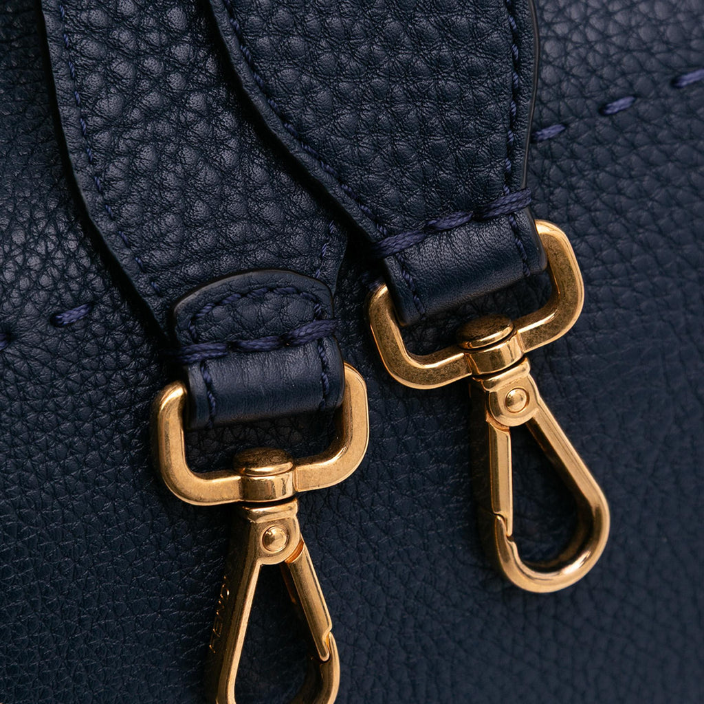 Fendi Calfskin Leather Baguette Satchel
