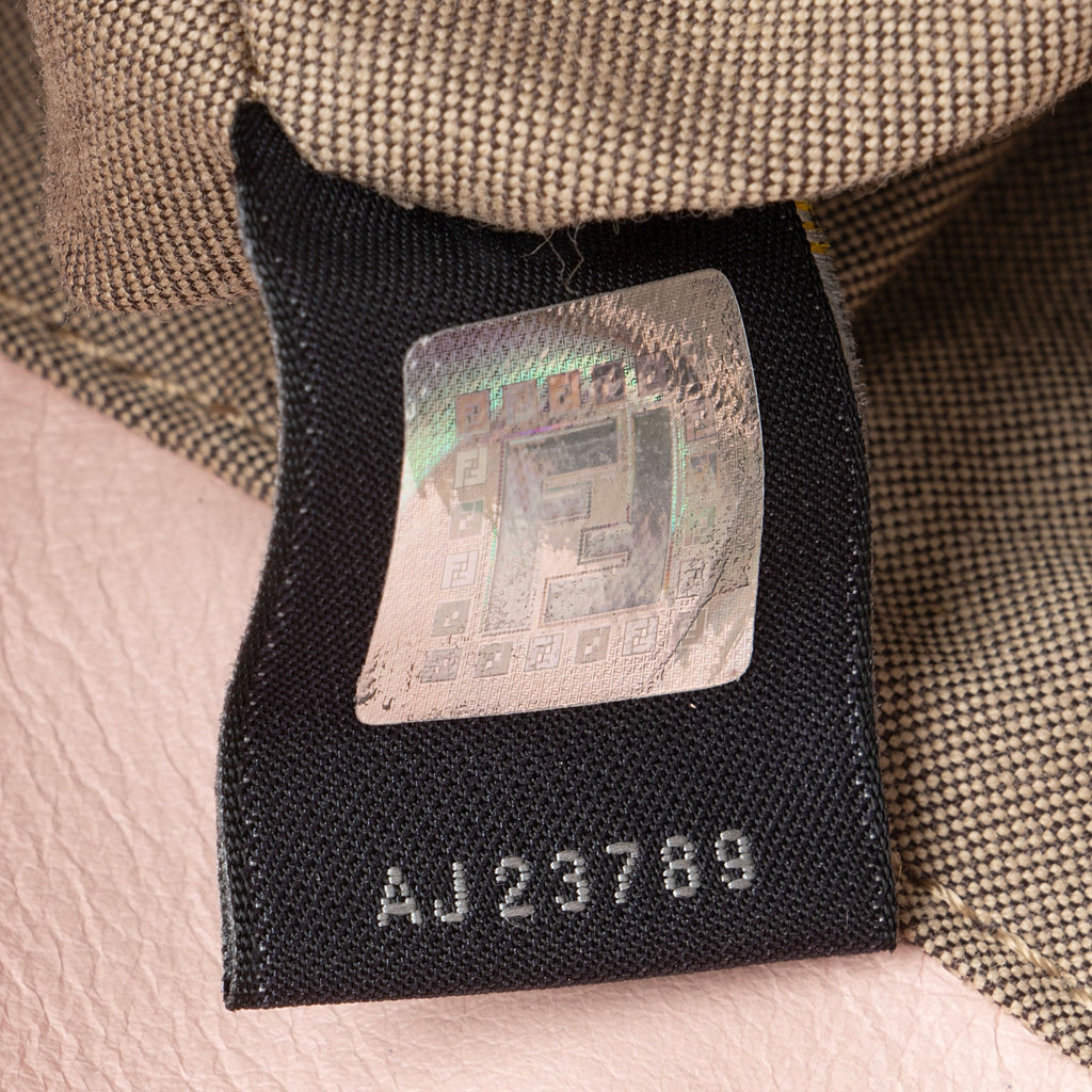 Fendi Perforated FF Calfskin Chef Small Bag