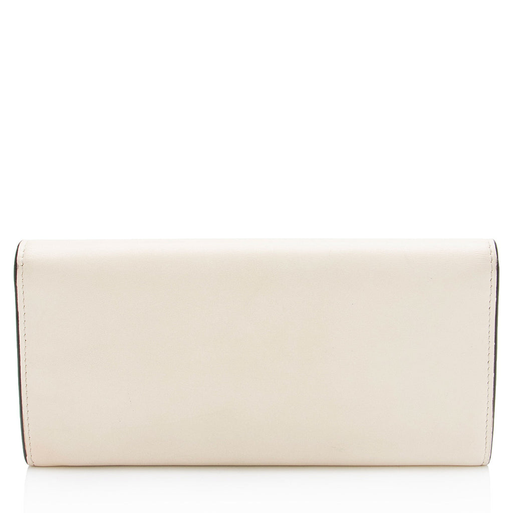 Fendi Calfskin Roma Continental Wallet