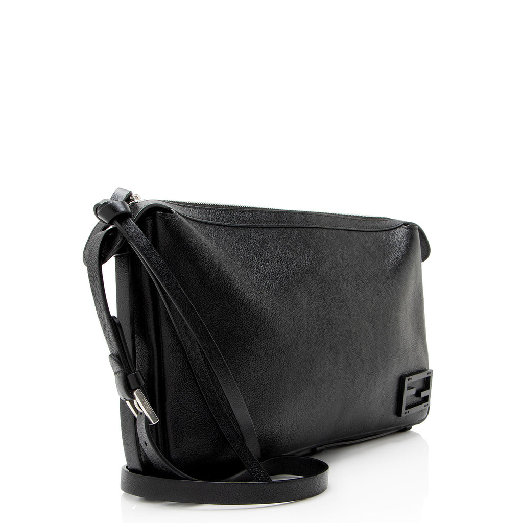 Fendi Calfskin Simply Medium Shoulder Bag