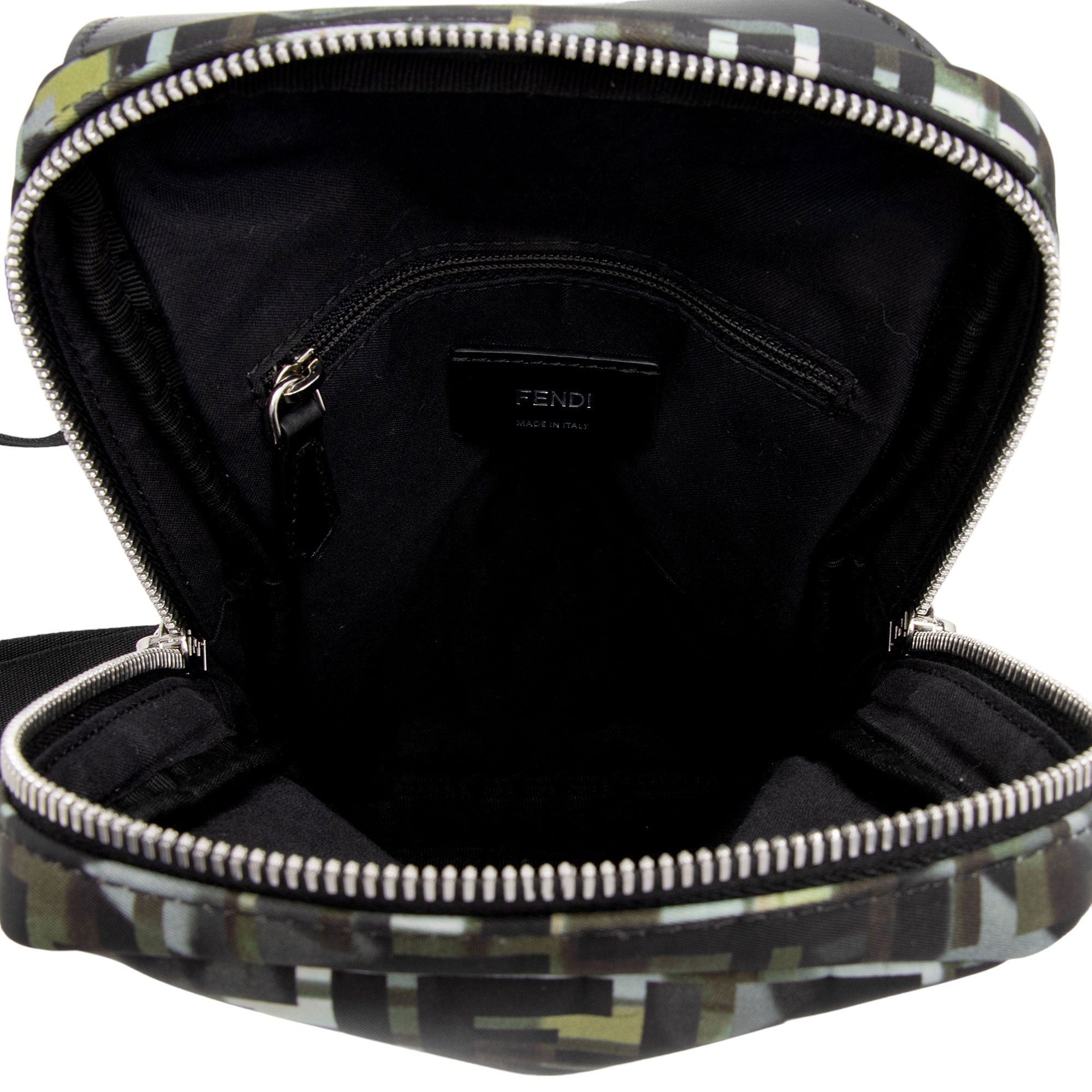 Fendi Camouflage FF Nylon Sling Bag