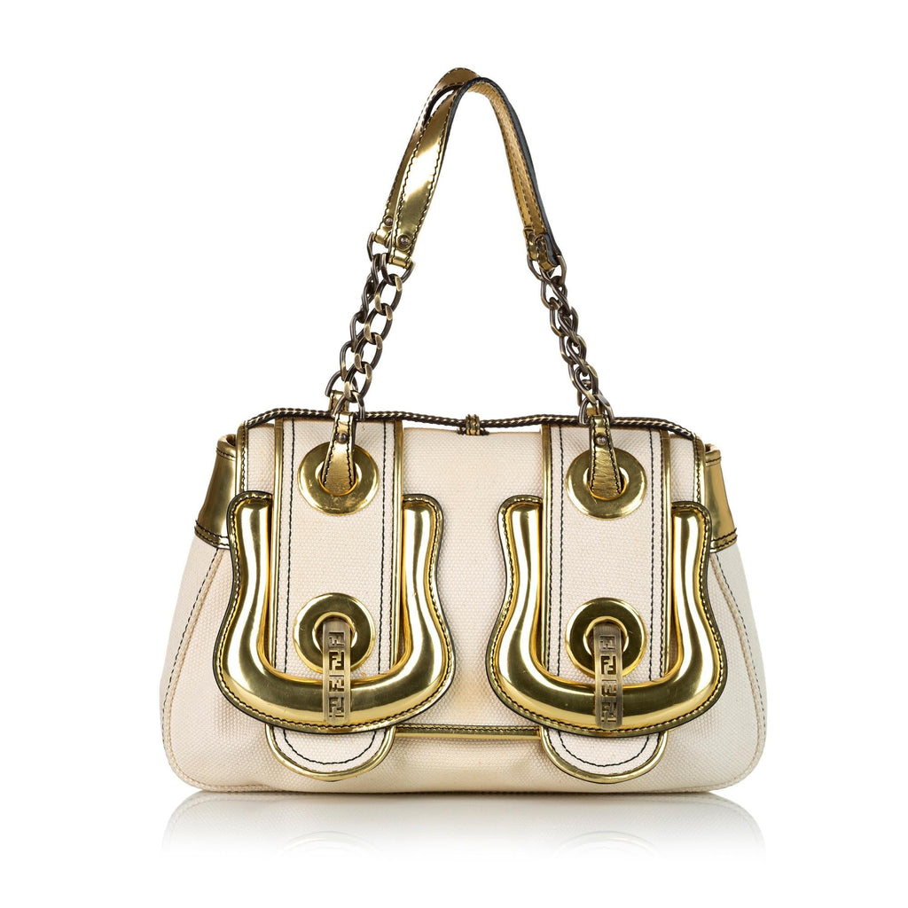 Fendi Canvas B. Bag (SHG-33182)