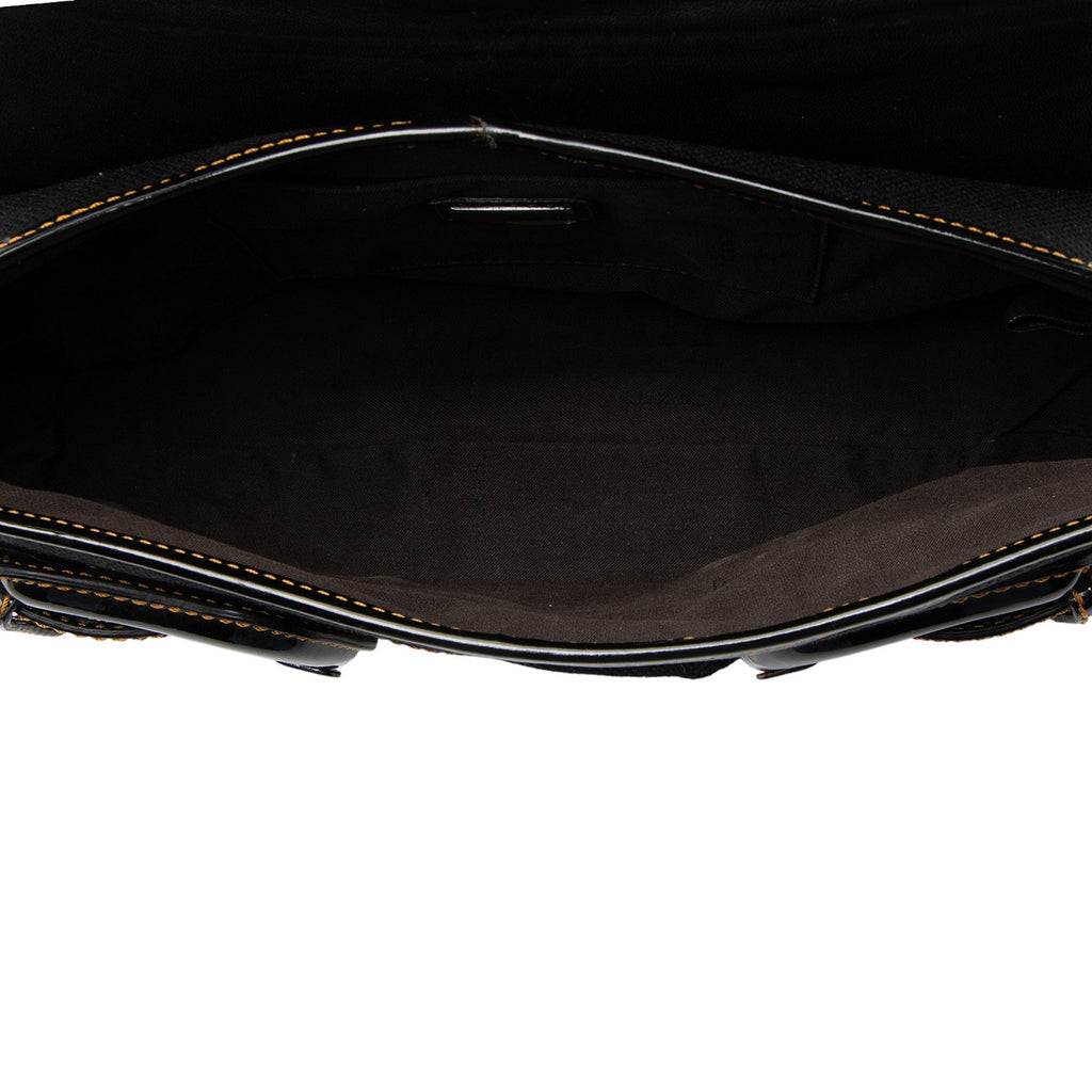 Fendi Canvas B Bis Shoulder Bag