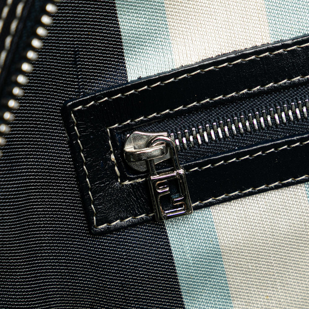 Fendi Canvas FF Marble Shoulder Bag