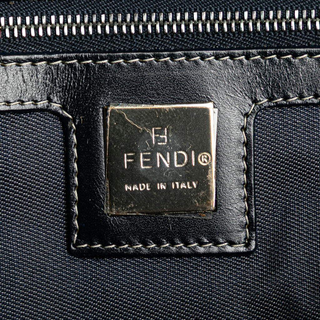 Fendi Canvas FF Marble Shoulder Bag