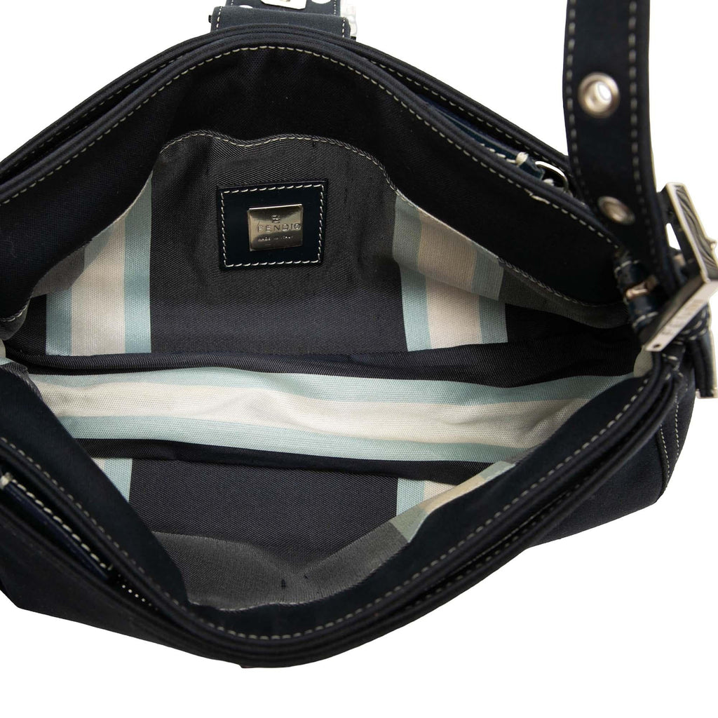 Fendi Canvas FF Marble Shoulder Bag