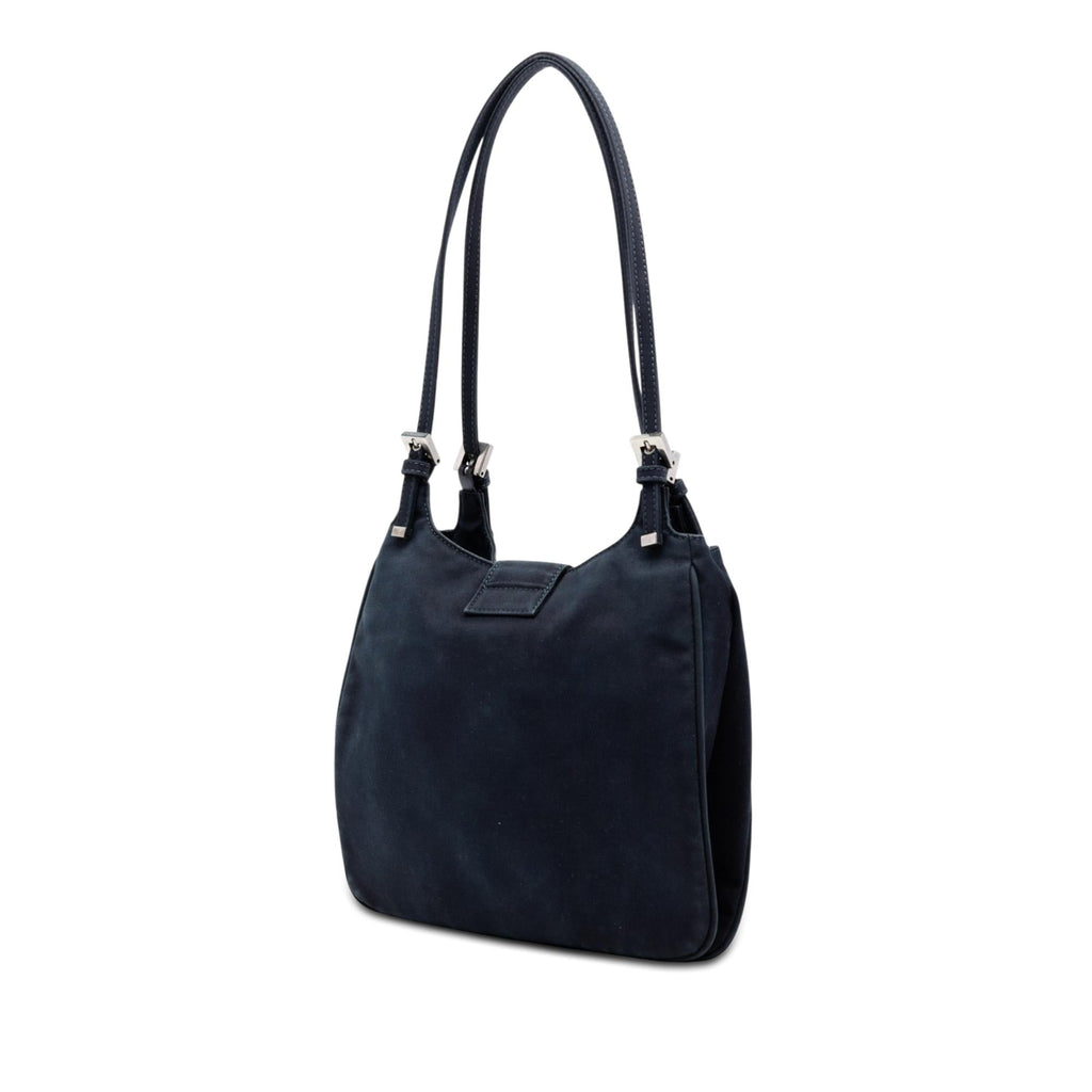 Fendi Canvas FF Marble Shoulder Bag