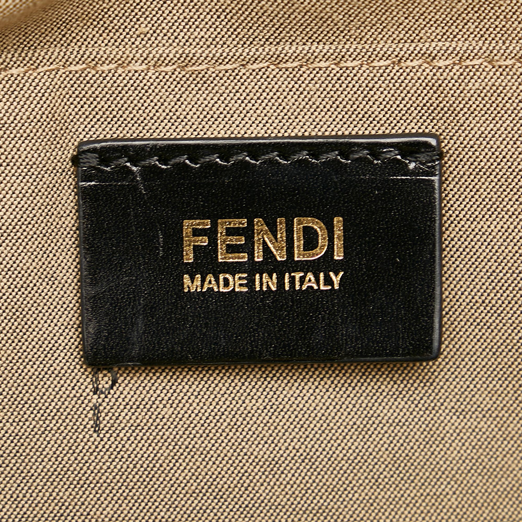 Fendi Colorblock Canvas Chameleon Handbag (SHG-24876)