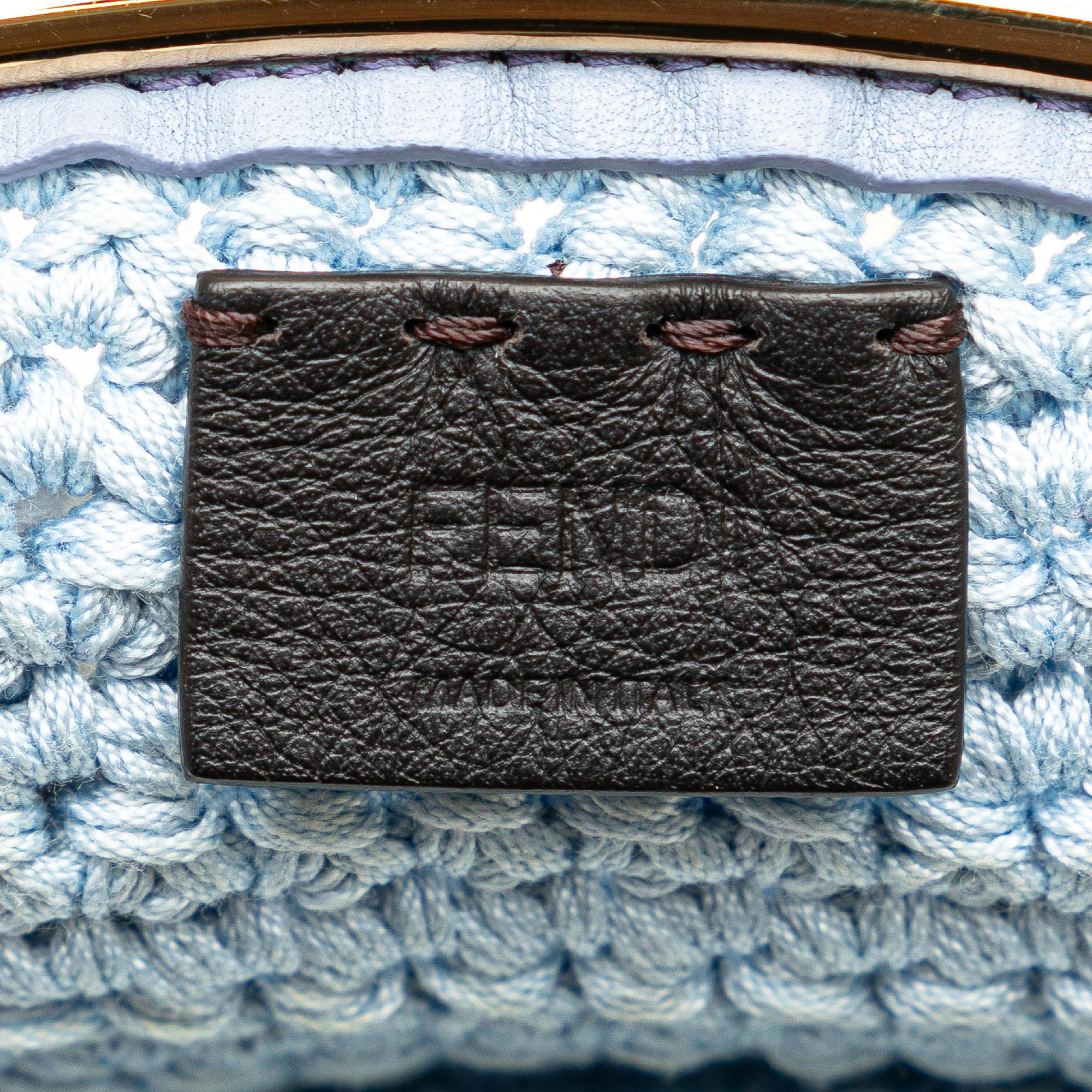 Fendi Crochet Baguette Phone Bag (SHG-MmCVjm)